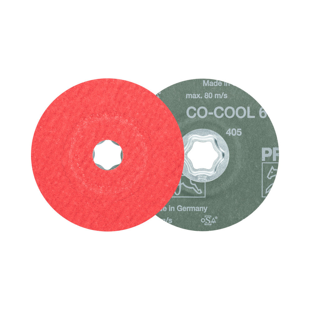 COMBICLICK ceramic oxide grain fibre disc d115mm CO-COOL60 stainless steel_40108557_64193006