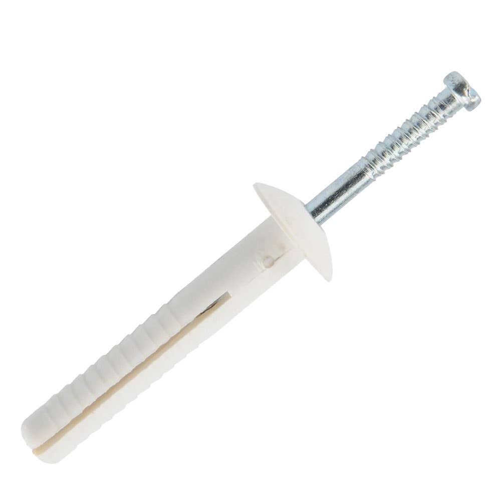 Anchor Nylon Nail-In Mushroom Head 304 Stainless Steel 5 x 25mm 79916260 MN0525SS-PWR