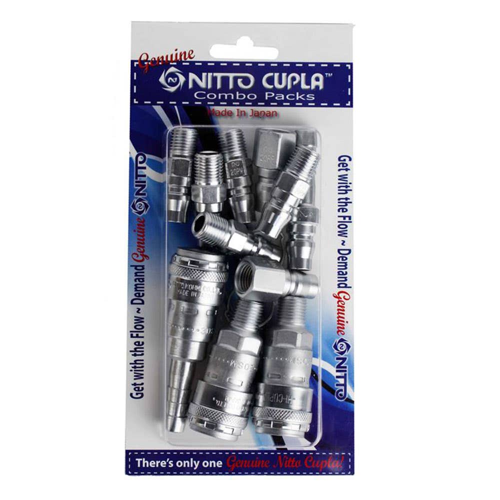 Air Hose Coupling Kit Combo Starter 13 Piece NC STARTA2 Nitto_34950039_NC STARTA 2