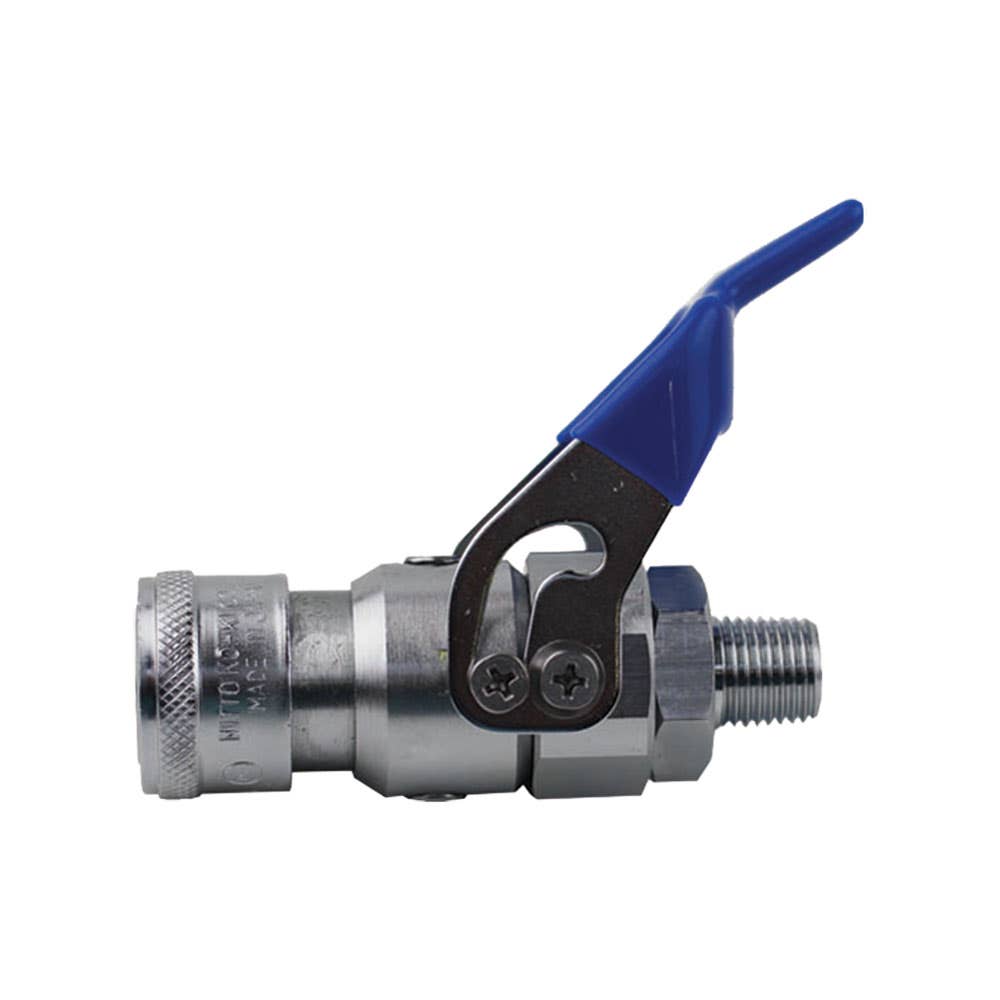 Air Hose Purge Plug Lever Handle Female 1/2 145psi NCPV-40SM Nitto 94340095 NCPV-40SM