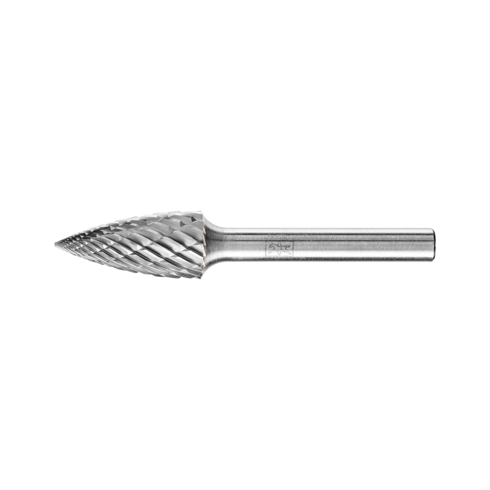 Tungsten carbide burr ALLROUND pointed tree SPG 12x25mm shank 6mm coarse_40107607_21001022