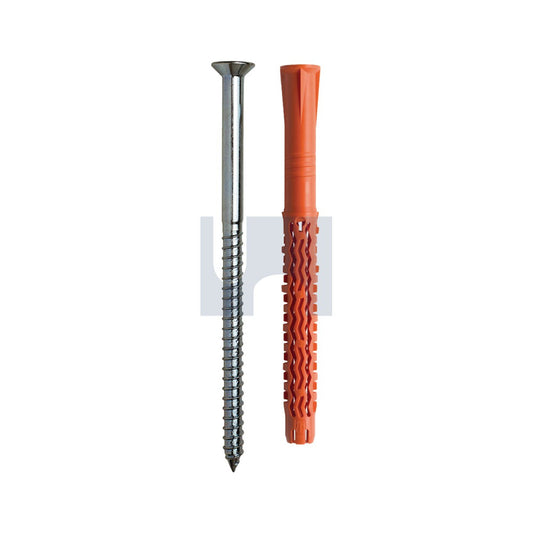 Mql-St Nylon Frame Plug ZP w/Screw T30 T40 Mungo 8 100/30 - Pk 100_40088627_MUNMQLST1060101