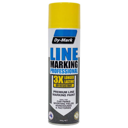 Line Marking Paint Professional Yellow 500g Aerosol 41025005 Dy-Mark 35000791 41025005