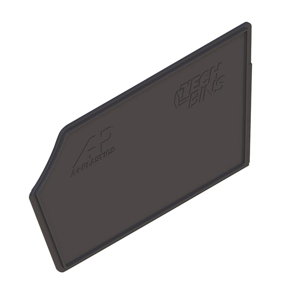 Divider Short Black Recycled 250 x 7 x 141mm For Parts Bin APTB30/APTB40 35000940 APTBDIV30/40REC