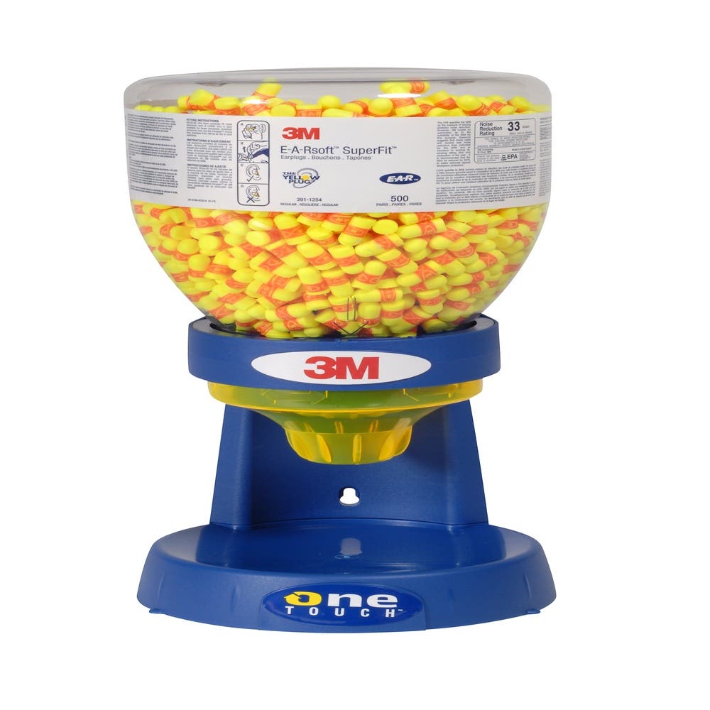 E-A-Rsoft&trade; SuperFit&trade; One Touch Uncorded Disposable Earplugs Refill Class 4 500 Pairs_35001314_7000042881