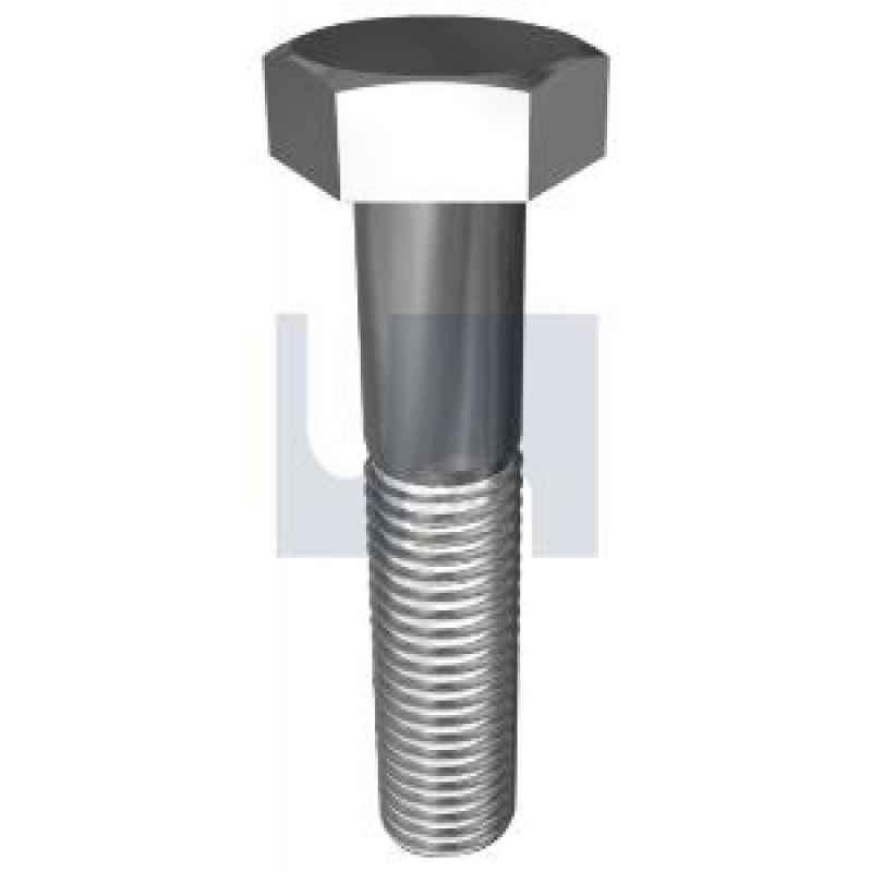 Bolt Hex Head High Tensile Coarse Grade 5 Zinc Plated UNC 1/4 X 2-1/2'' 79907369 B50CP062502