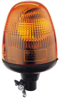 Beacon Rotating 24V Amber Flexible Pipe Mount KL Rotaflex Hella 95208983 1731