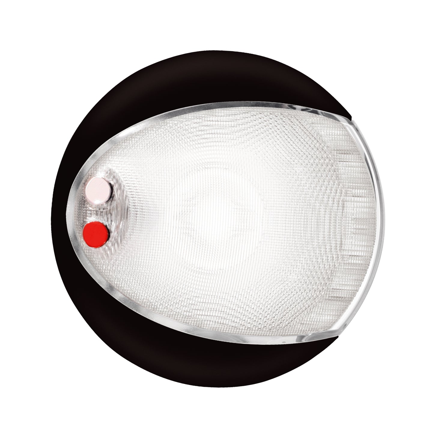 Lamp Interior EuroLED Touch Red/White Light Black Shroud 9-33V DC Hella 95209114 2JA959950111