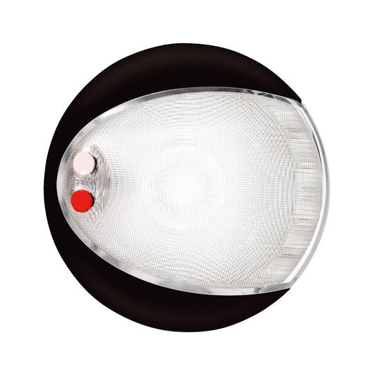 Lamp Interior EuroLED Touch Red/White Light Black Shroud 9-33V DC Hella 95209114 2JA959950111