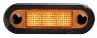 Cover Lamp Wide Rim Stainless Steel LED Courtesy Lamp Hella 95207227 95968500