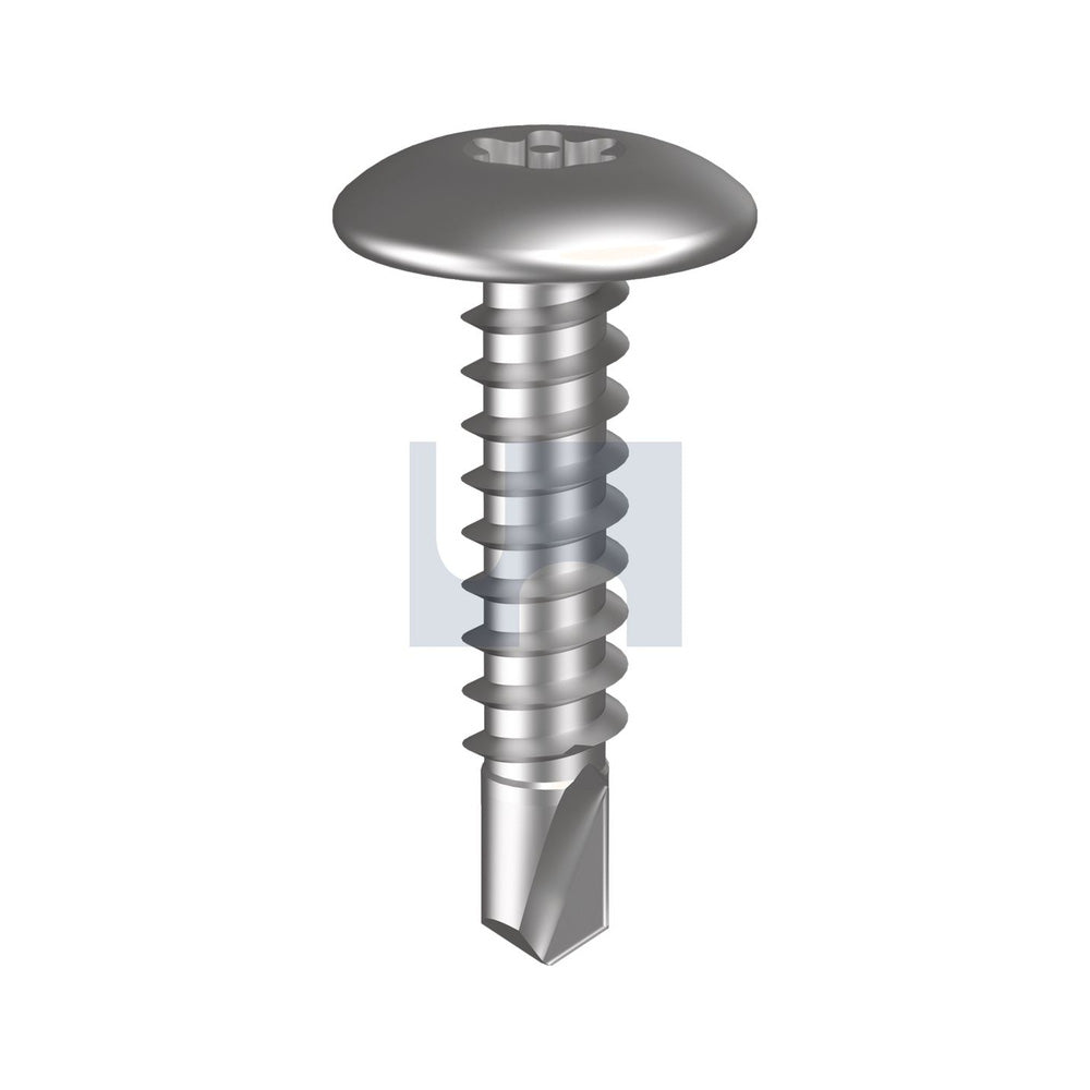 Metal Sds Button Post Torx 410 Stainless Hec/410 #10-16 25 - Pk 1000_40099348_I41MSBT1016025