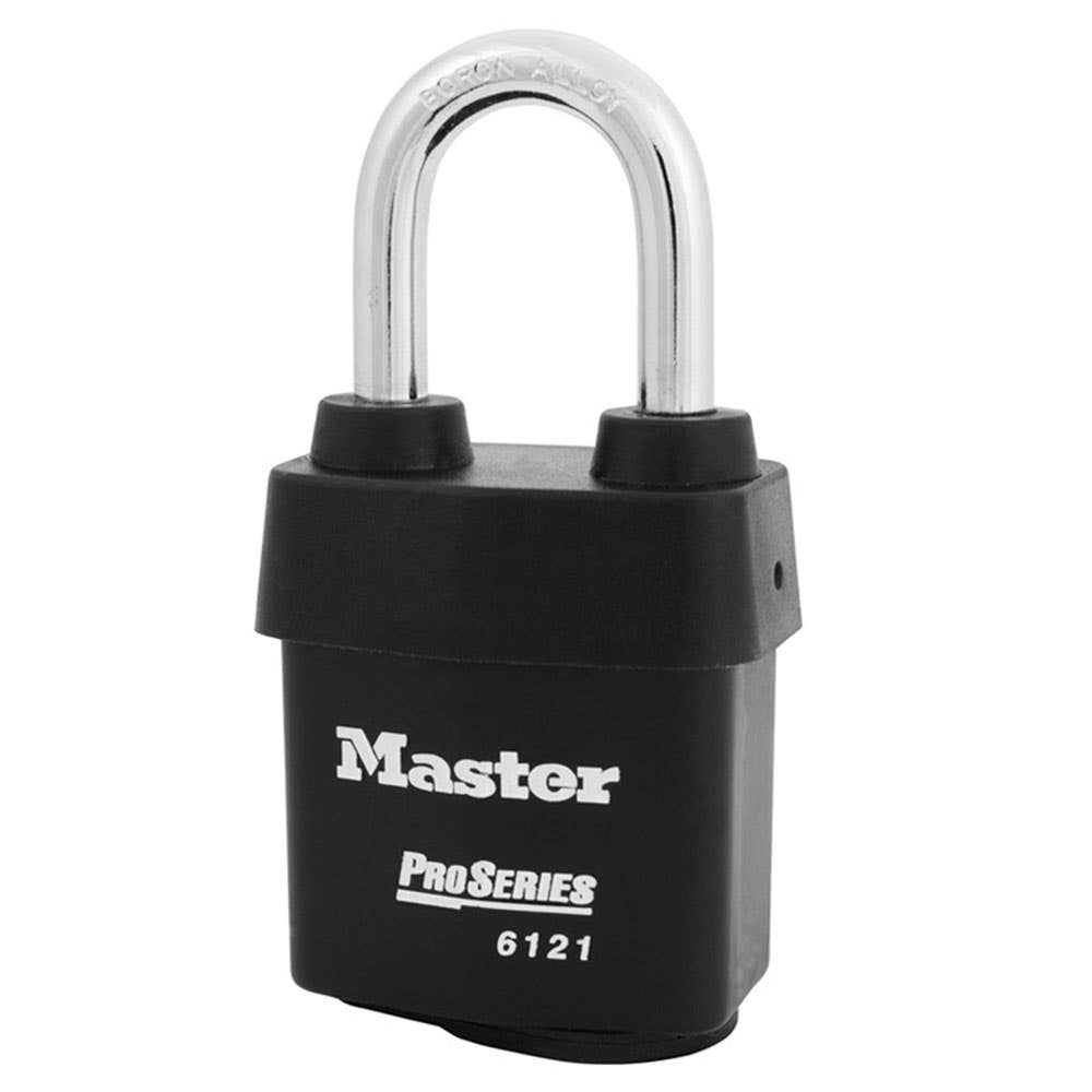 Padlock Laminated Steel High Security All Weather 38mm Keyed Alike 6121LFKA 36000026 6121LFKA