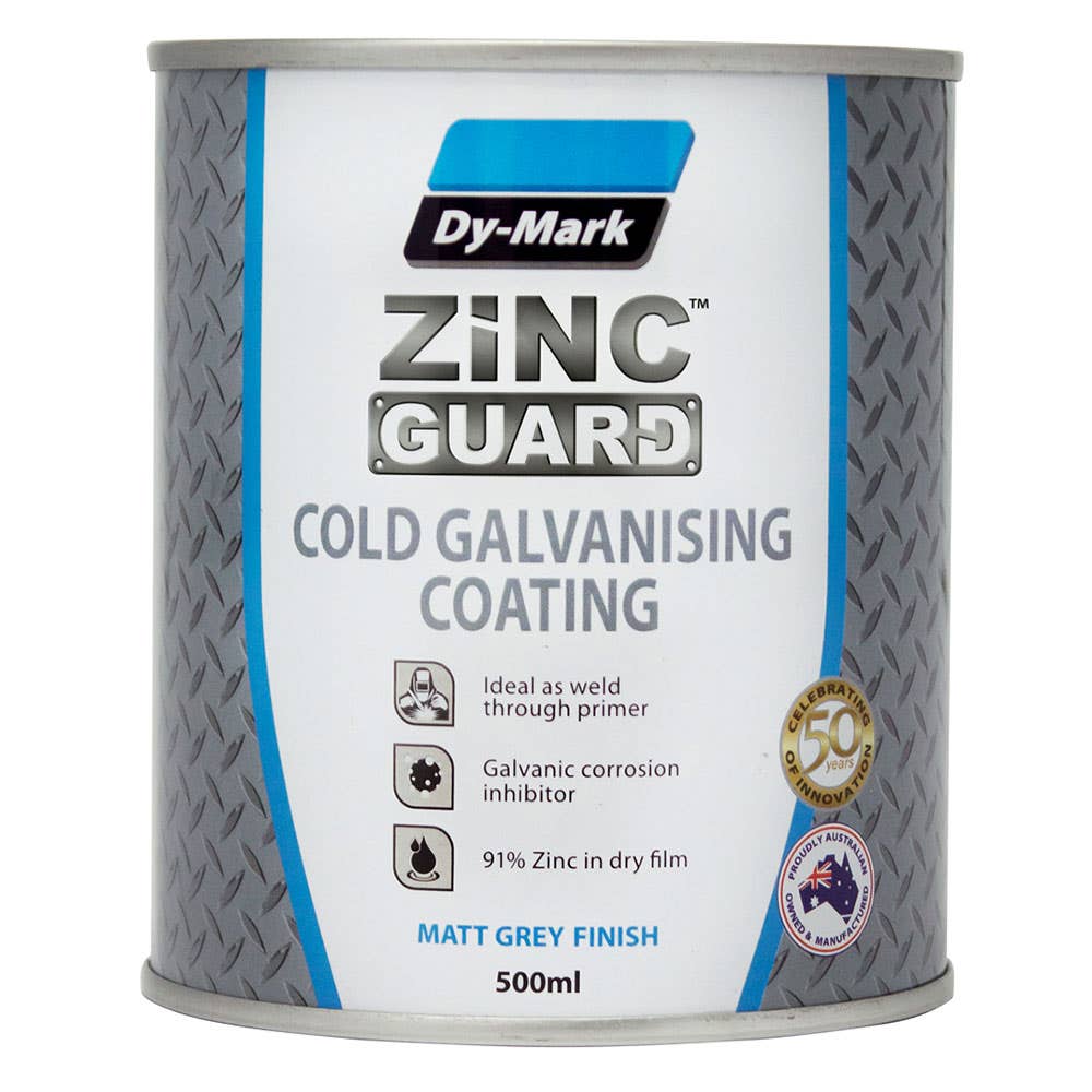 Protective Paint Zinc Guard Cold Galvanising Coating 500ml Dy-Mark 36000111 230731050