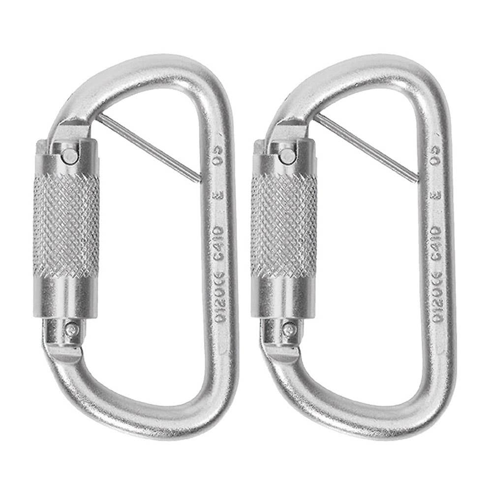 Karabiner Triple Action Steel 41kN 21mm 36000202 K4 CRAB SET