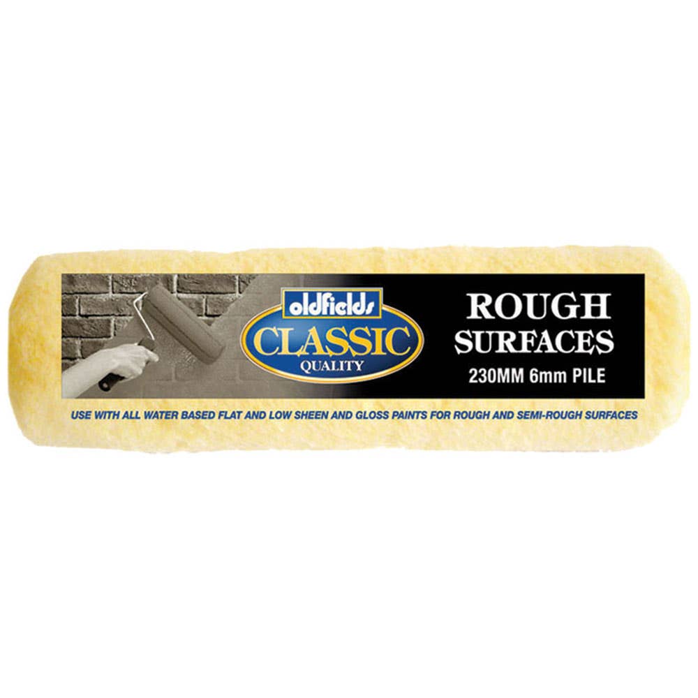 Paint Roller Cover Fabric Classic Rough Surfaces 20mm Pile 230mm 731 Oldfields 36000252 731