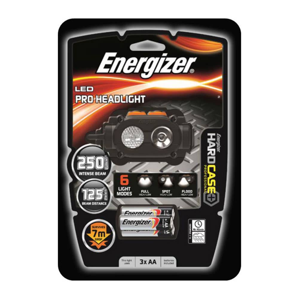 Headlight LED Professional Hard Case 250 Lumens 3 X AA Batteries Energizer_30006708_E300436401_NLA