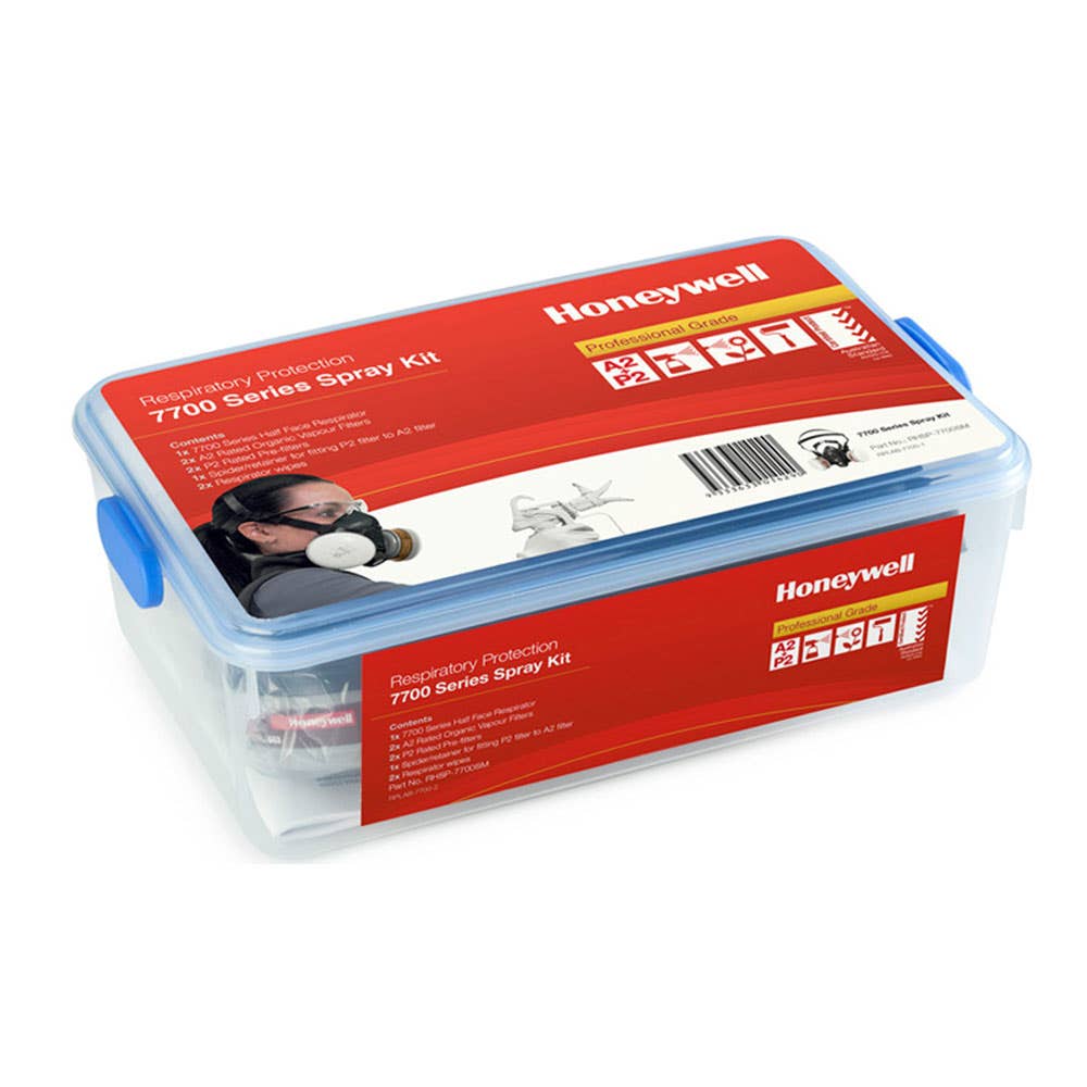 Respirator Kit Welders P2 OV Silicon 7700 Honeywell Medium 36000281 RHSP-7700WM