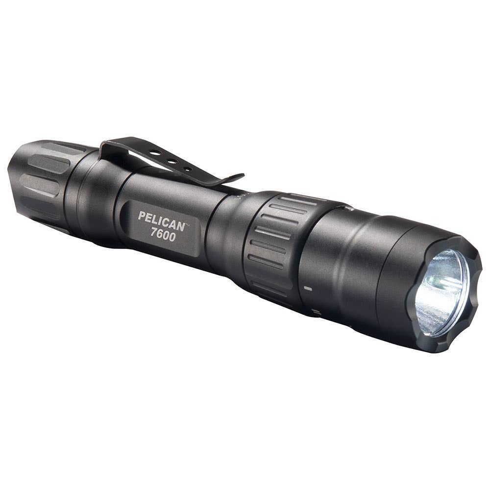 Torch LED Tactical Rechargeable 37-944 Lumens Black Pelican 36000691 PE7600B