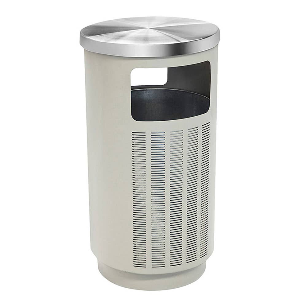 Rubbish Bin Lobby Powder Coated Steel 46L Compass_36000806_769410