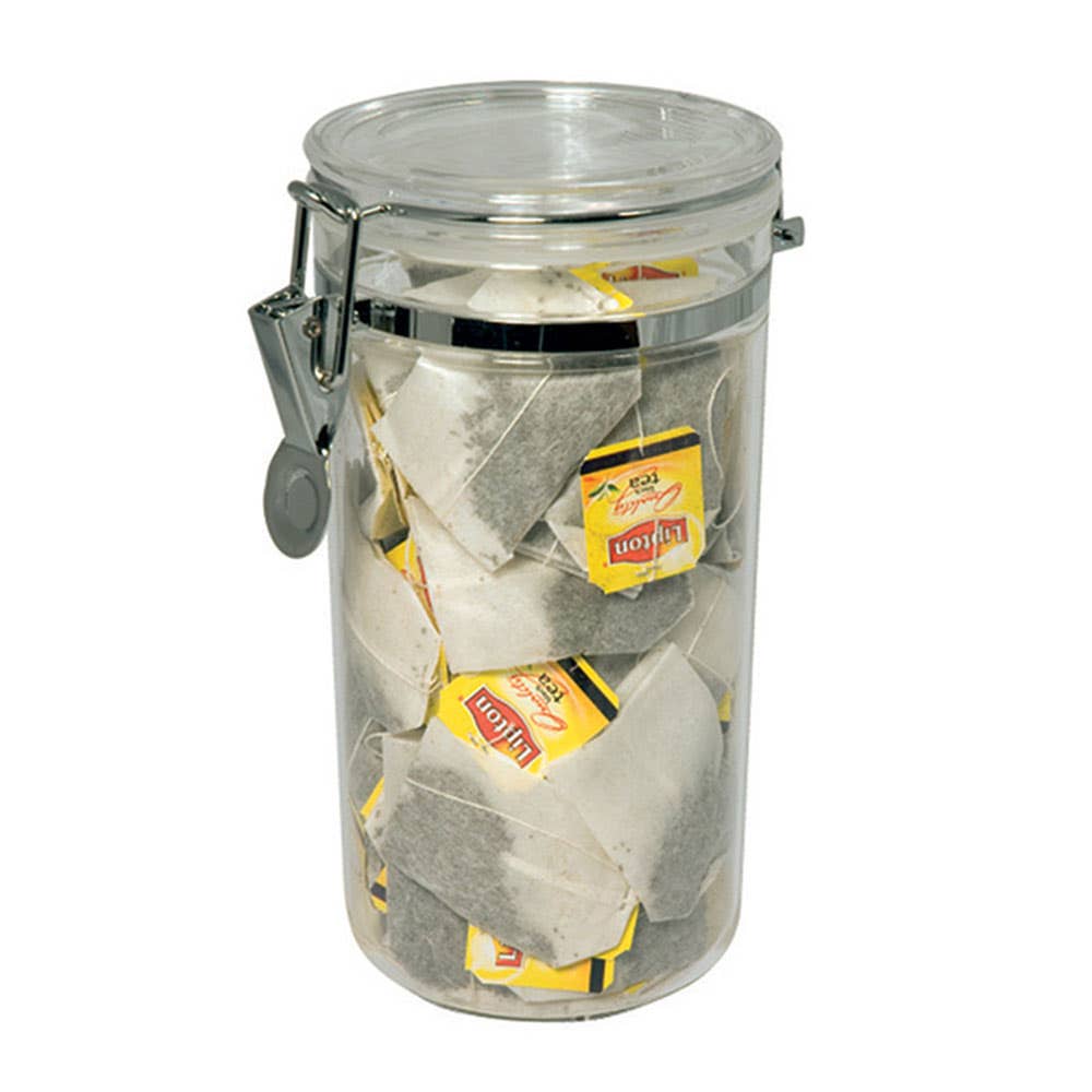 Acrylic Round Storage Canister 1.1L 36000814 42604