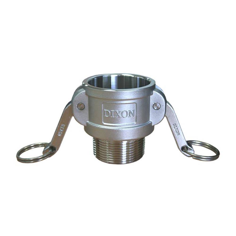Camlock Stainless Steel Type B 1 BSPT 25mm SS100B Dixon 10401010 CSS25B