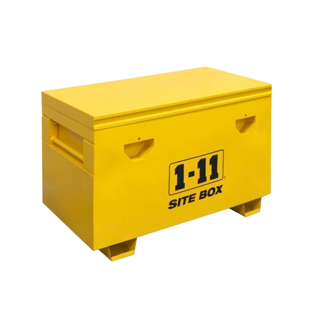 Box Site Steel 1030 x 600 x 640mm Yellow Tough 1-11 36001048 SITEBILL