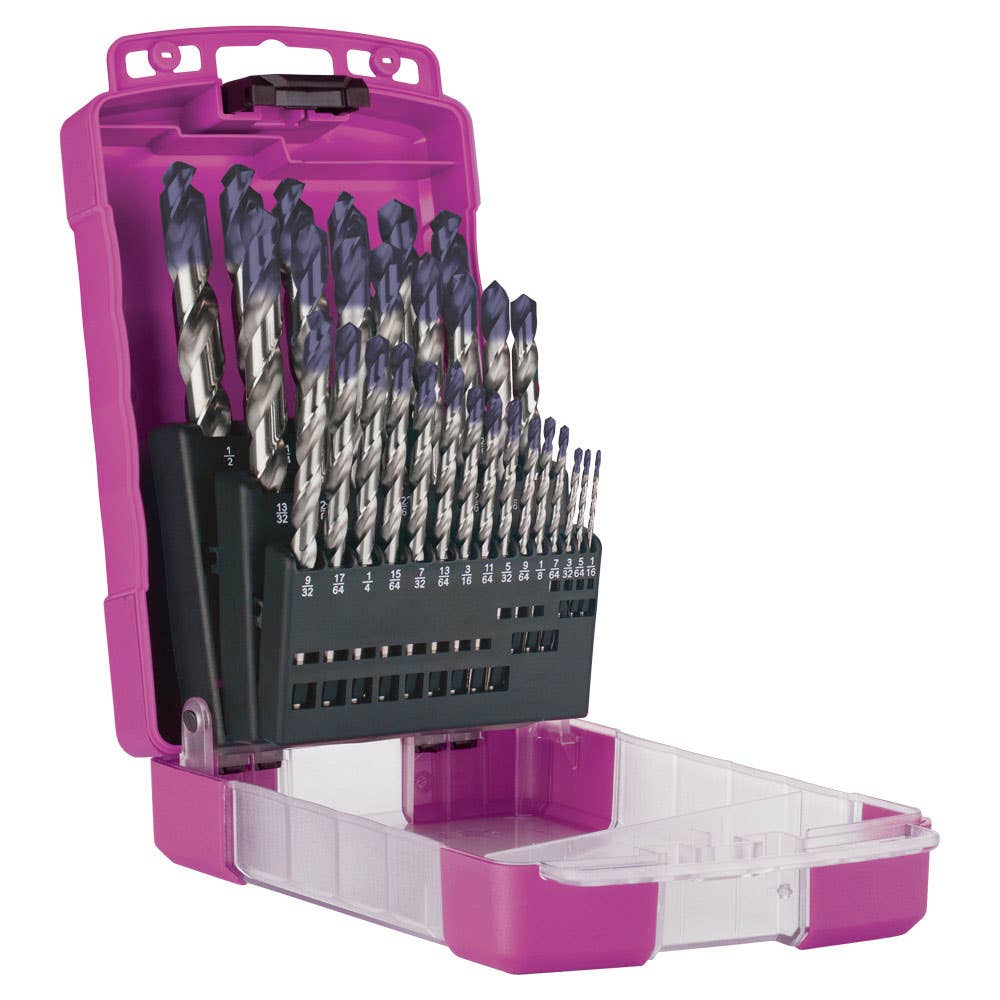 Drill Bit Set Jobber Imperial Viper+ 29 Piece 1/16''-1/2'' x 1/64'' Sutton 36002658 D179S3