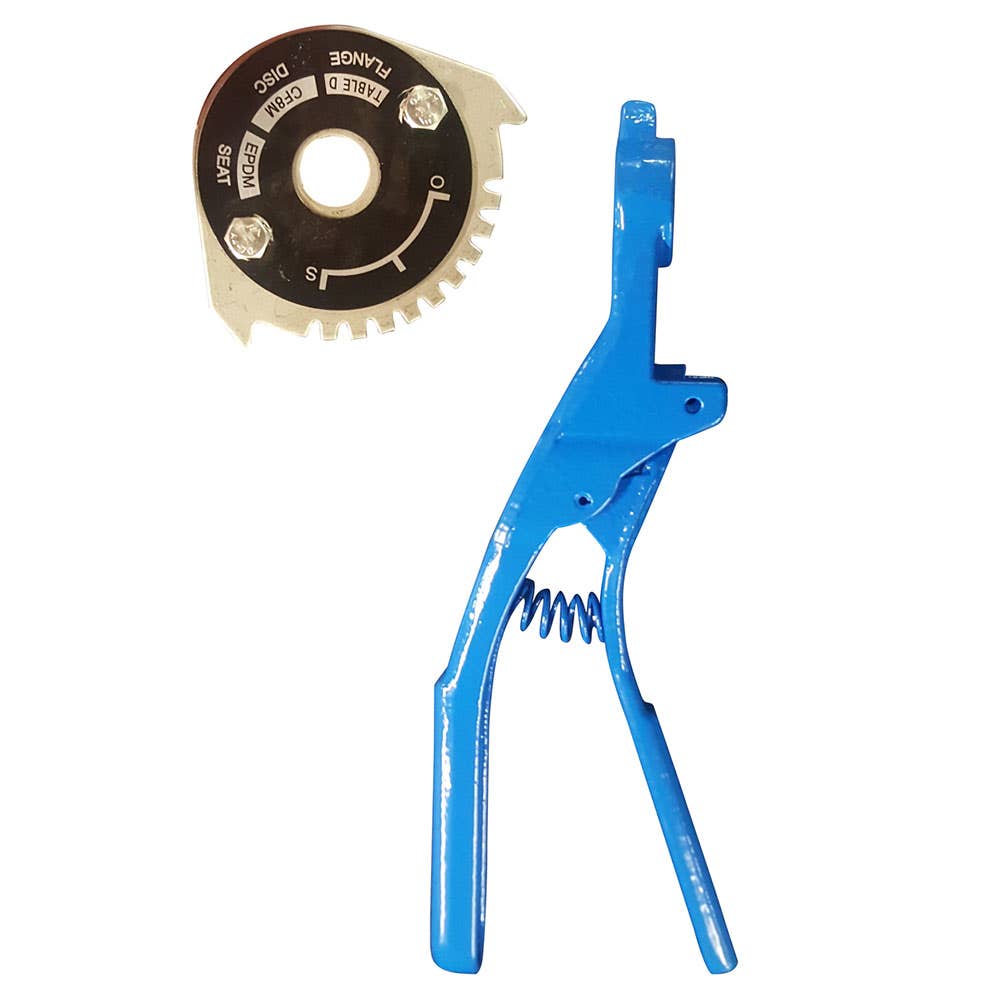 Butterfly Valve Handle & Notch Plate 100-125mm BF-H-100-125 Challenger 36002677 BF-H-100-125