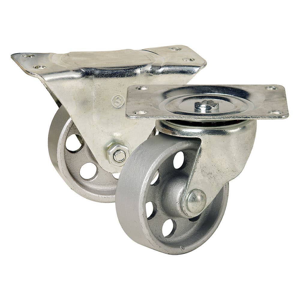 I2 Series Fixed Plate Castor 100mm 60021125 I23A16G100