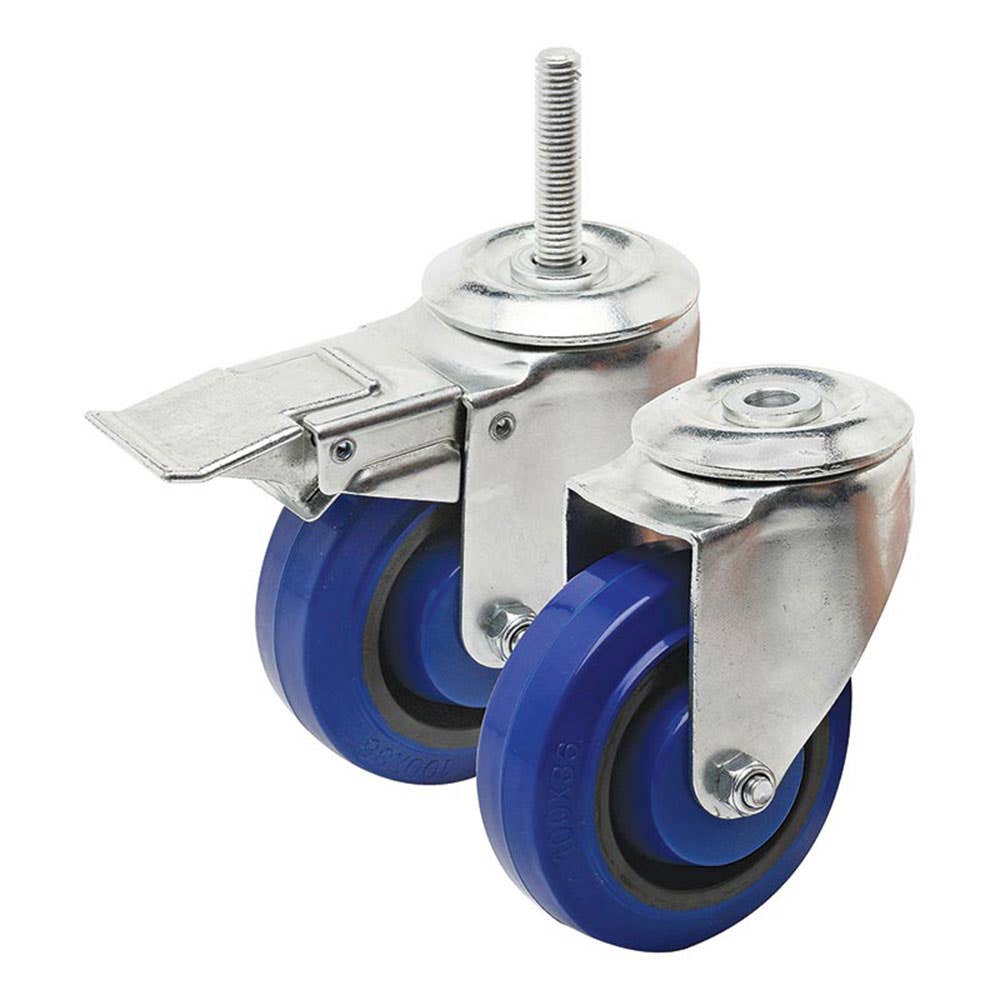 I6 Series Swivel Bolt Hole Castor Wheel 100mm 36002815 I61A15R100
