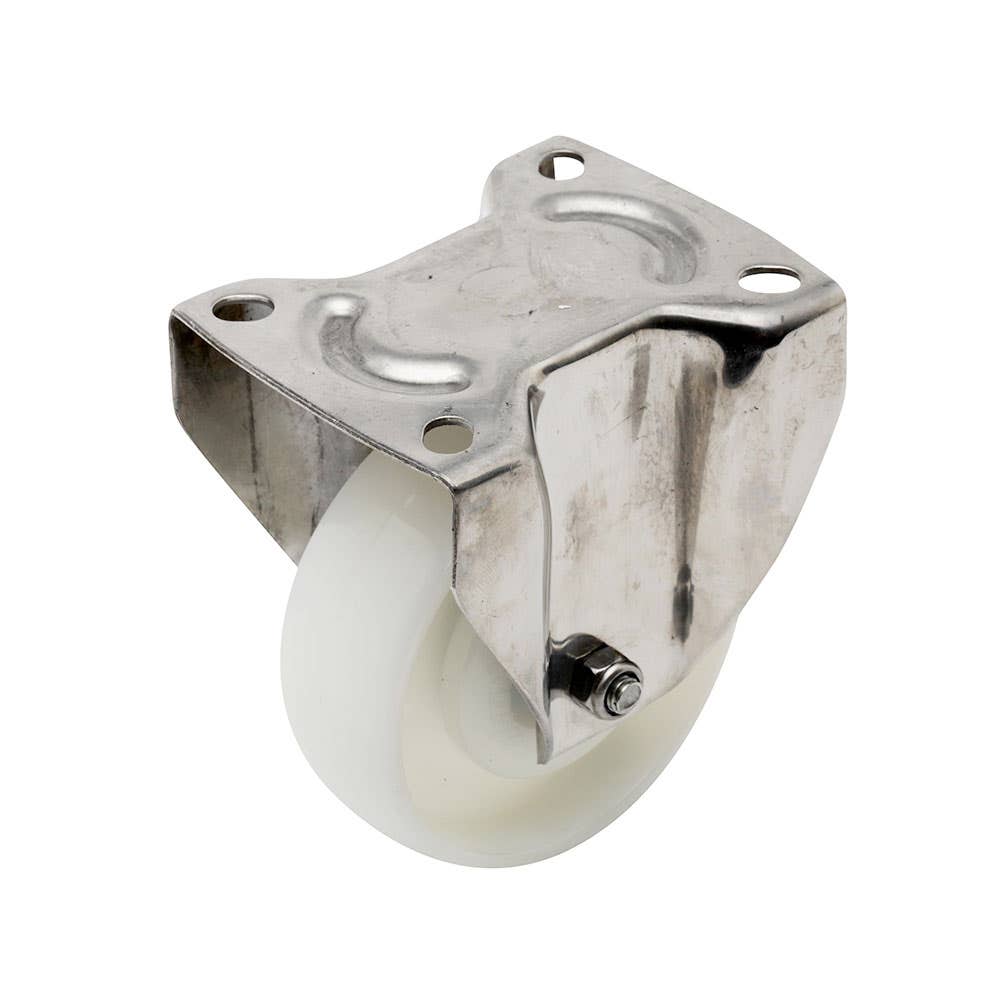 S5 Series Stainless Steel Fixed Castor Wheel Nylon 100mm 36002821 S53AS48R100