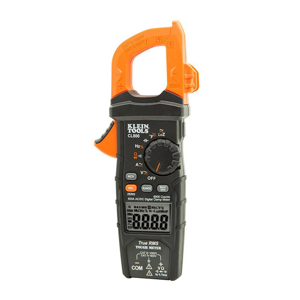 Clamp Meter 1000V 600A Jaw Size 34.9mm Klein Tools – ATOM