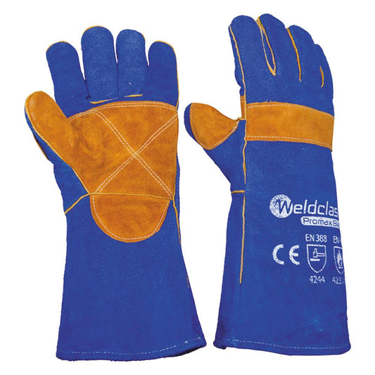 Gloves Welding Promax Blue Left-Hand 400mm 36003010 WC-01777