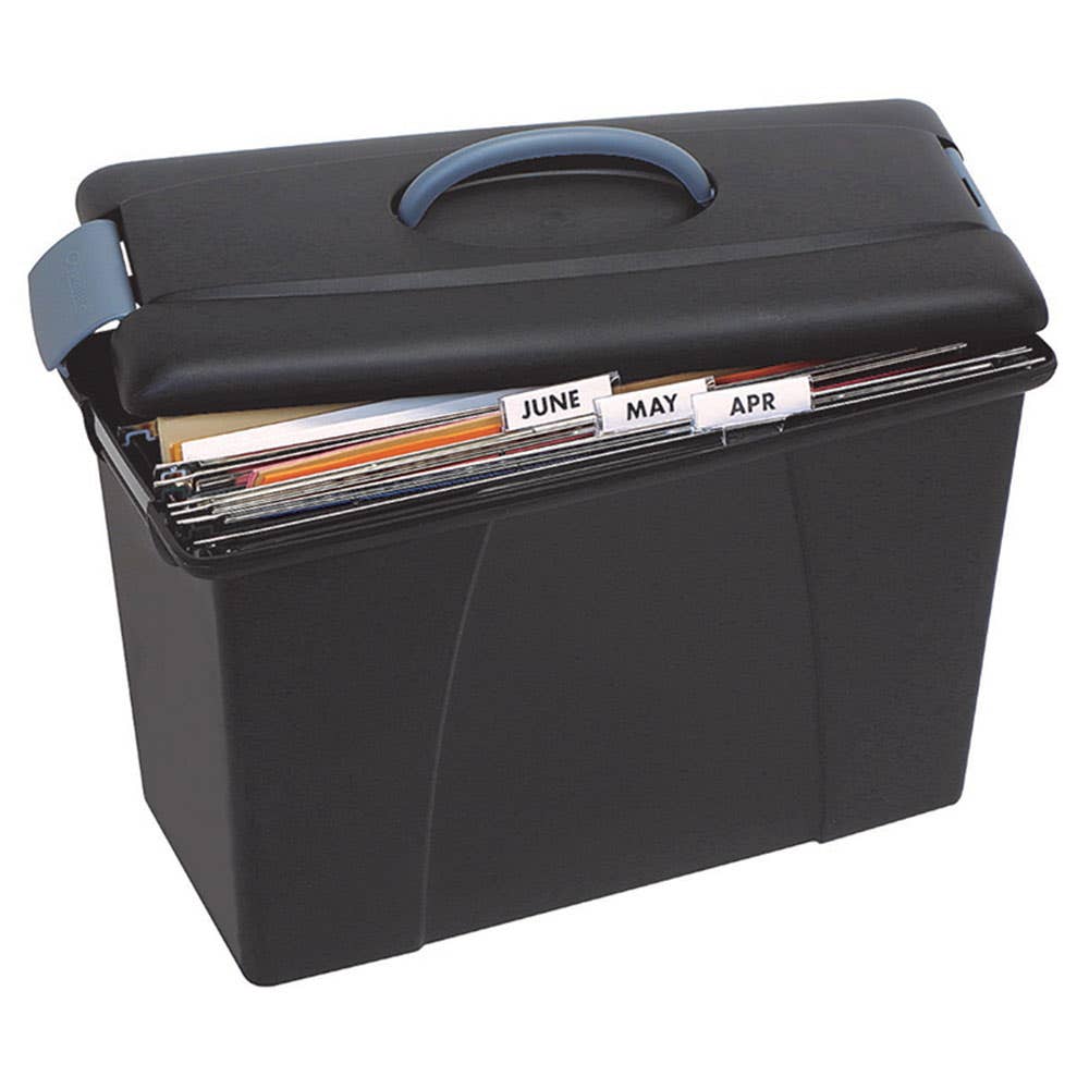 Case Carry Document 385 x 175 x 250mm Black Crystalfile 36003162 8008602