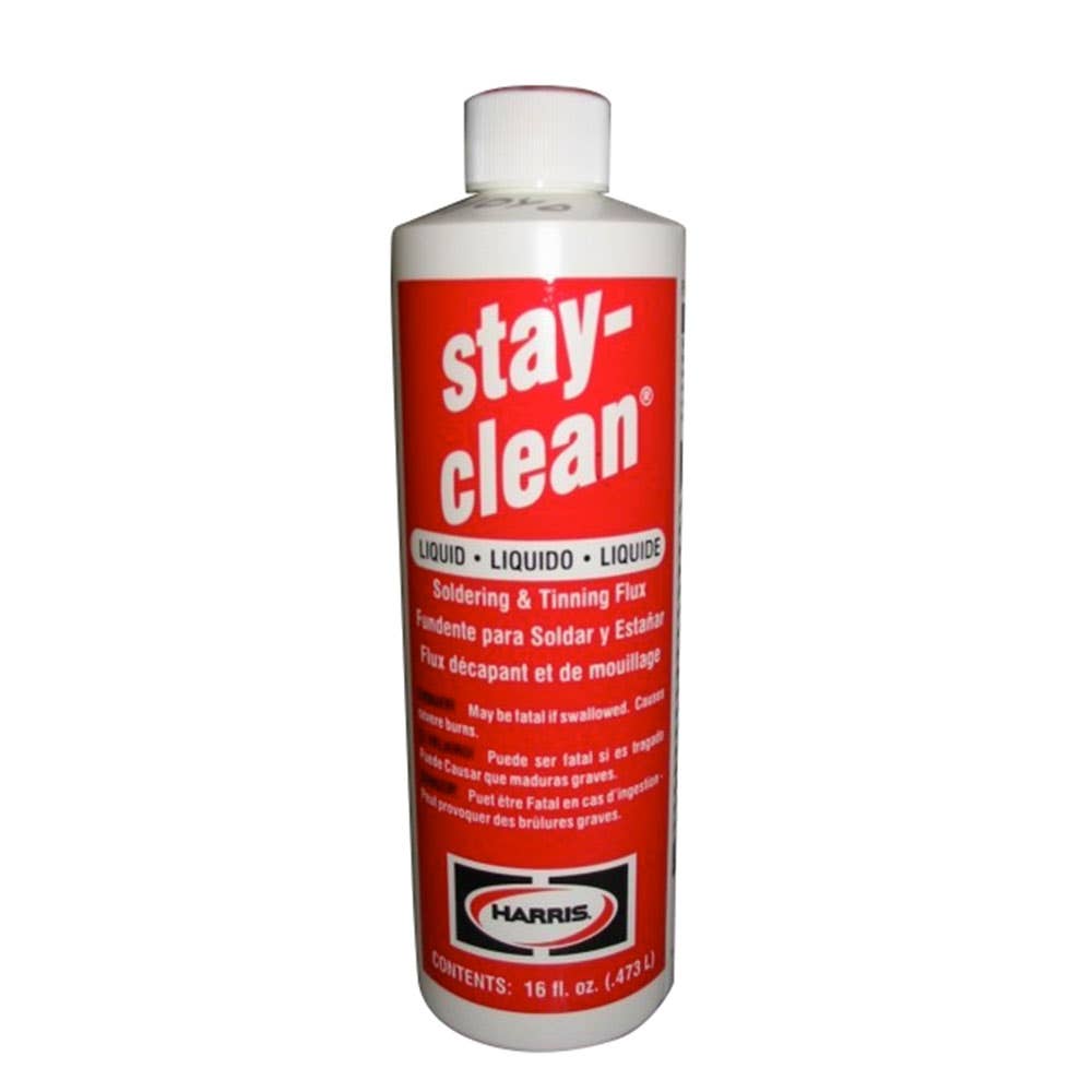 Harris Stay Clean Liquid Soldering Flux 448ml 36003178 40003