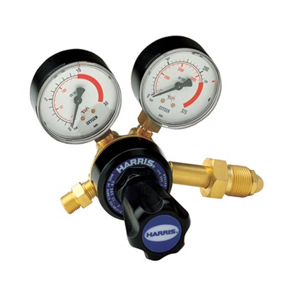 Harris Model 801 Side Entry Oxygen Regulator 1,000kPa 36003191 8011000OX13