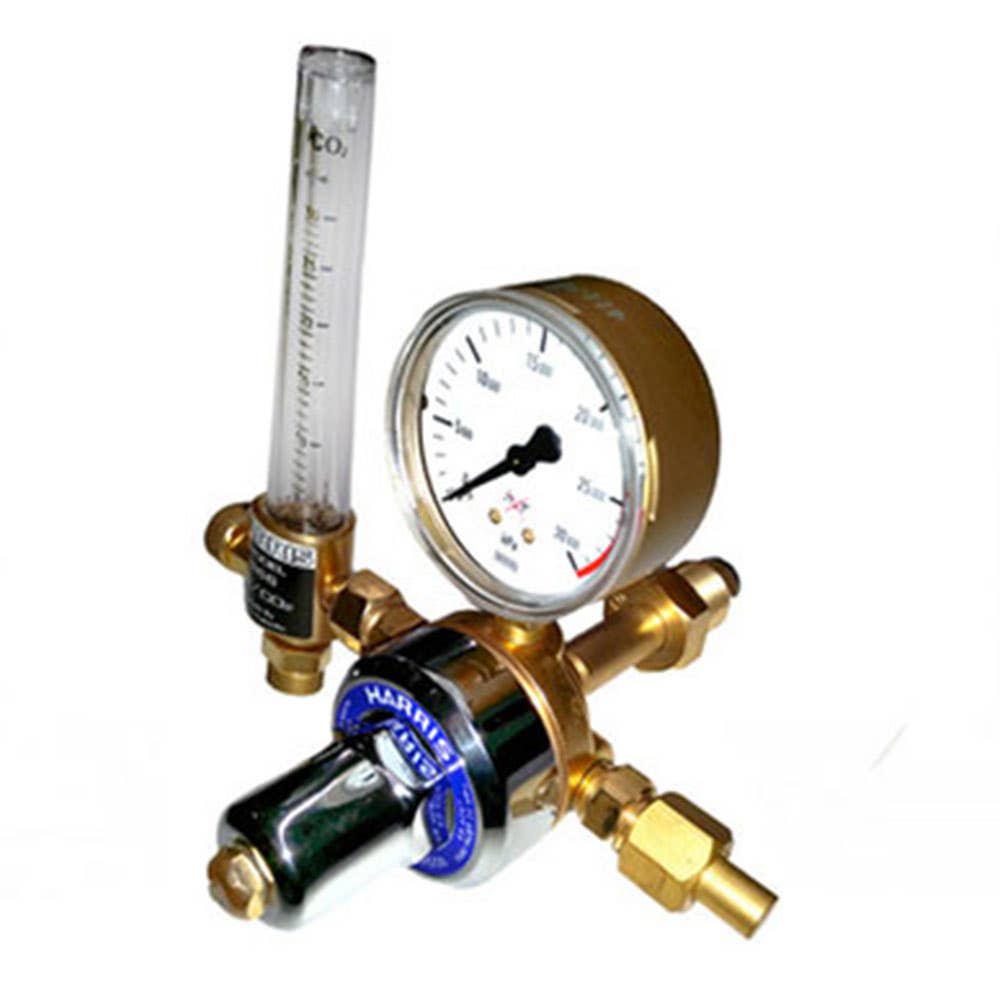 Harris Model 821 Side Entry Argon Regulator With Flowmeter 36003193 821Z027