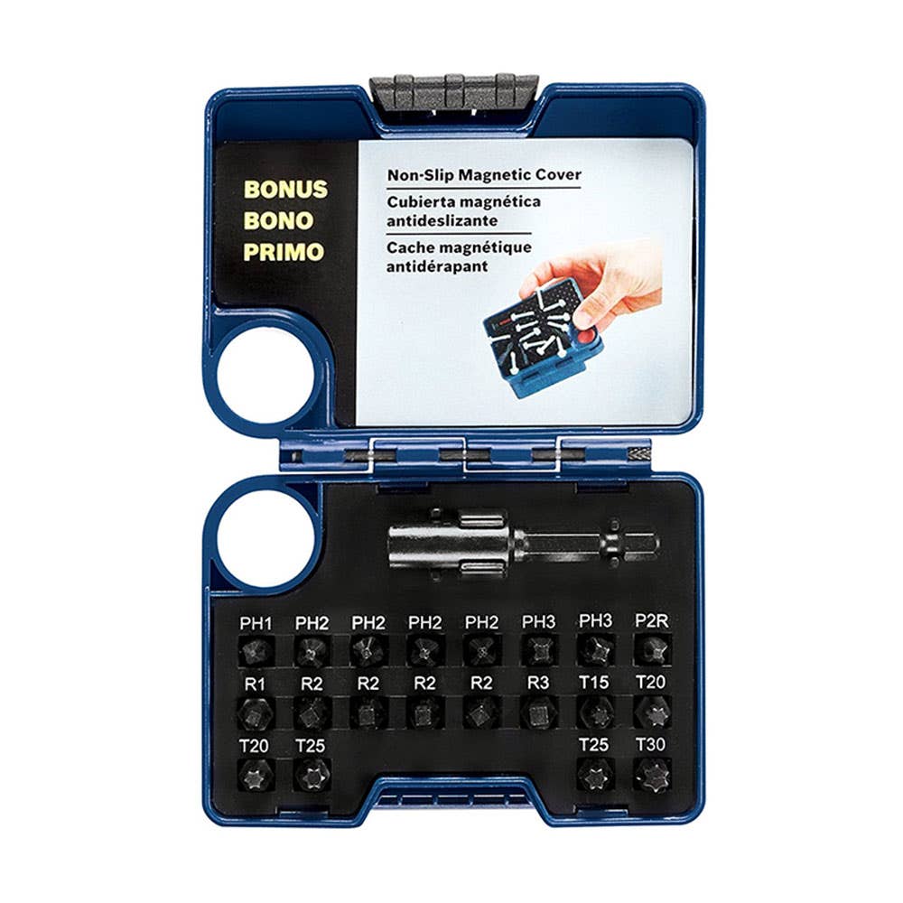 Bit Set Impact Screwdriver21 Piece Bosch 36003613 2.610.010.946