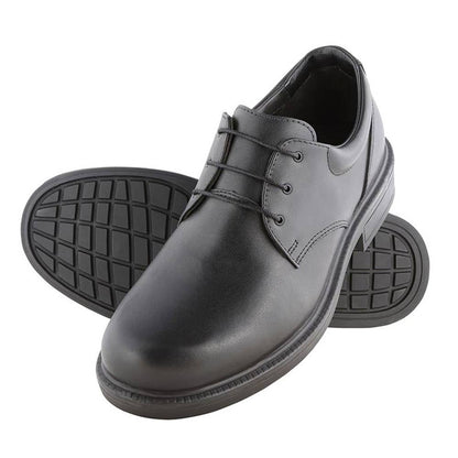 Shoes Non Safety Lace Up TPU Sole Derby Style Black Harvey 10.5 Steel Blue 36003673 310215-105-BLK