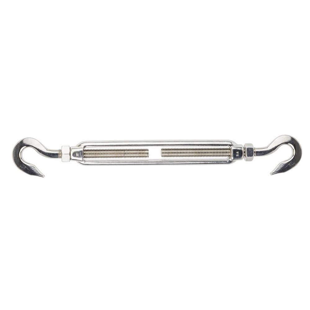 Turnbuckle Stainless Steel Grade 316 Hook-Hook 10mm 36003828 TB10HHSS