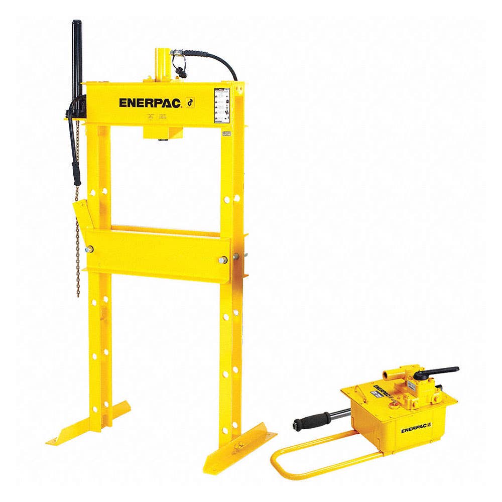Press Air 100T Double Acting RR1006 Cylinder + P464 Pump Enerpac 36003836 IPH10080A