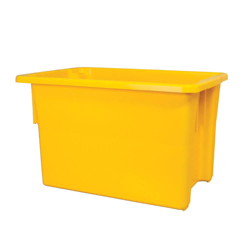 Crate Stack + Nest Polypropylene 68L Yellow Okka_36003844_AP15 YELLOW