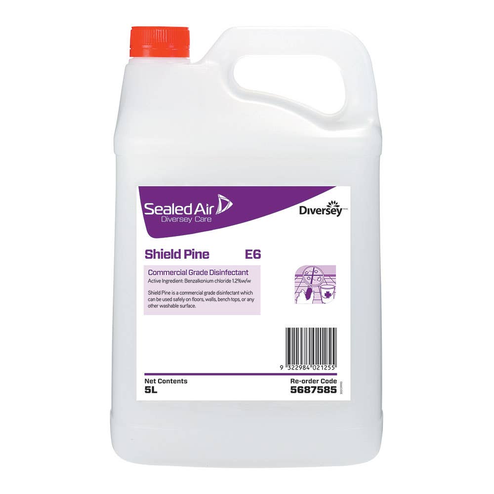 Cleaner Disinfectant Shield Pine 5L Diversey 36003905 5687585