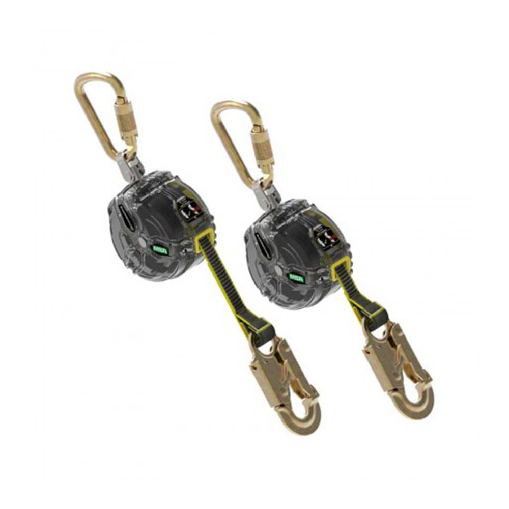 V-Tec&trade; Retractable Personal Fall Limiter (PFL) with Aluminium Triple-Lock Karabiners_36004049_63013-00NEU_NLA