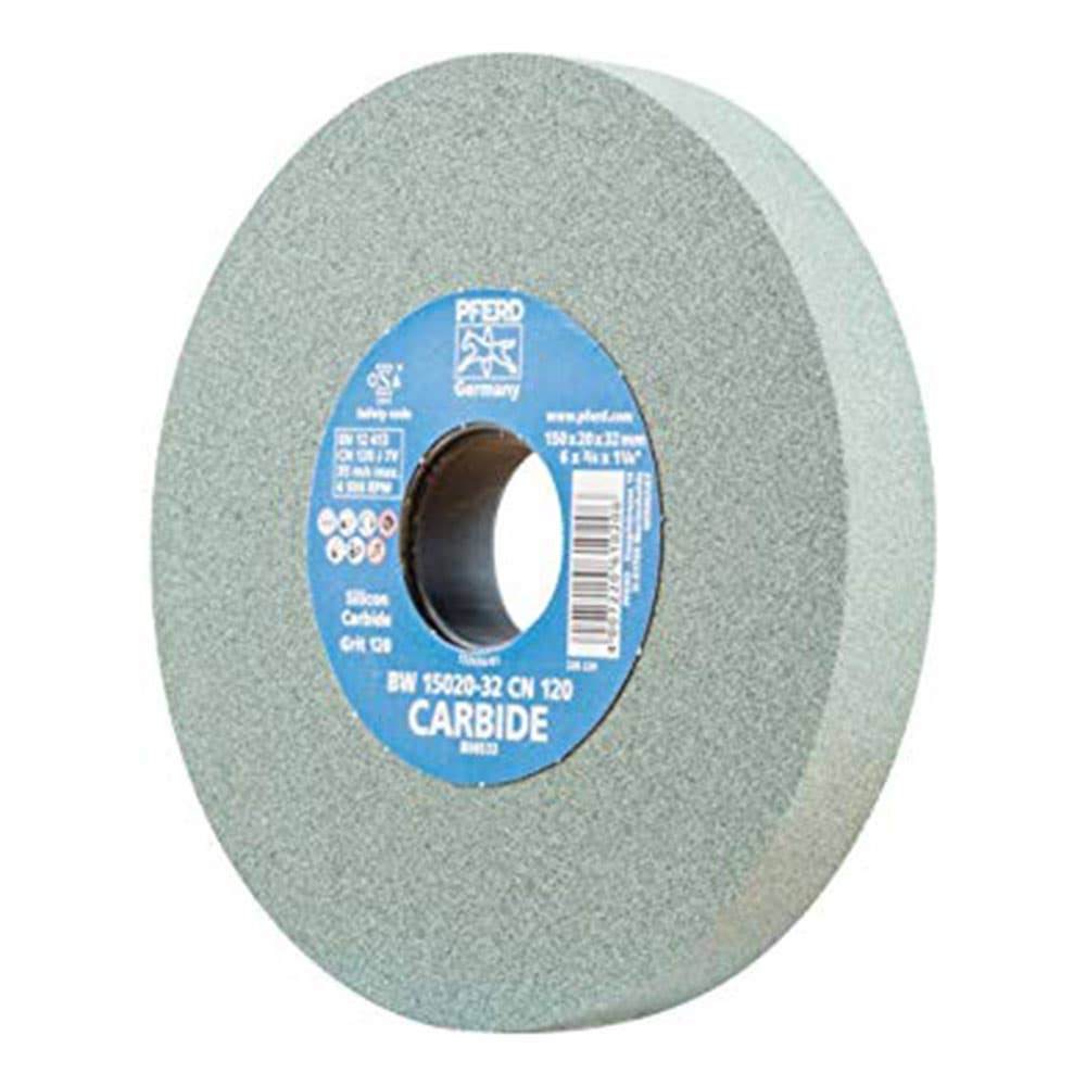 Grinding Wheel Silicon Carbide Green 150 x 20 x 32mm 120G Pferd 36004058 39008425