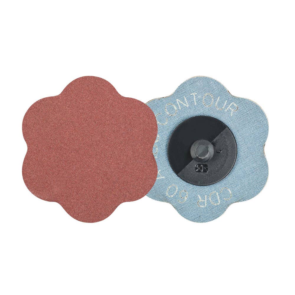Disc Sanding Contour Aluminium Oxide 180G 60mm COMBIDISC CDR Pferd 36004073 42759008