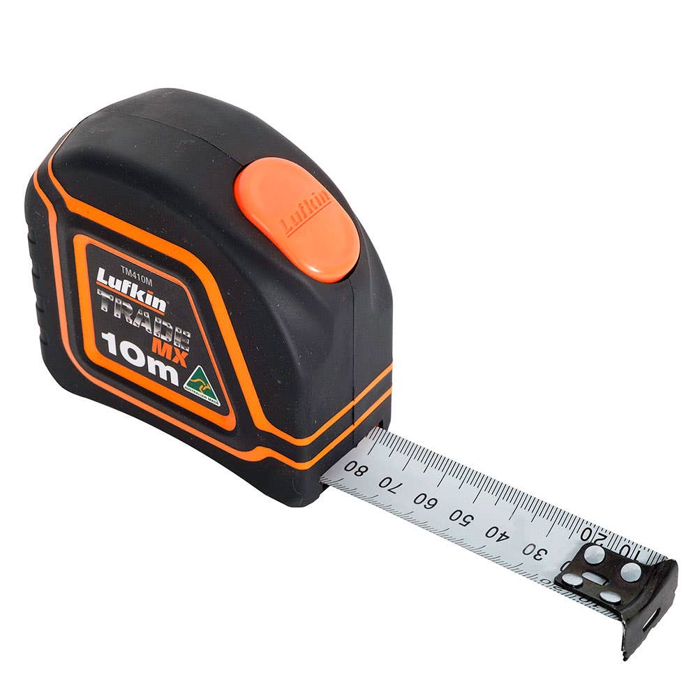 Tape Measure 10m X 25mm Trade MX Lufkin 36006034 TM410MN