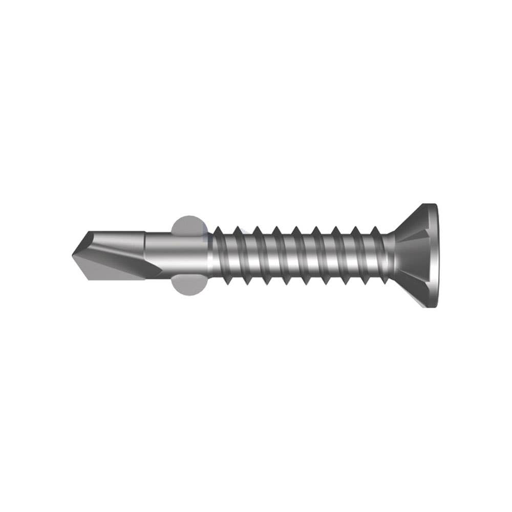 Screw Csk Rib Wing Tek Class 3 Square Drive 12-14 X 45 262051 T9PG3RQ1214045
