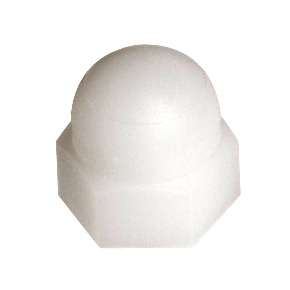 Nut Dome Nylon Natural 12mm 36010283 ND66PCM12
