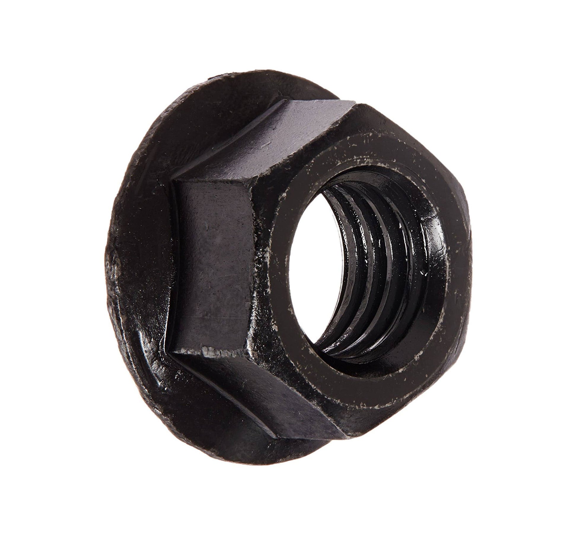 Nut Hex Serrated Flange Coarse Class 10 Black 10mm 36010594 NF10PCM10